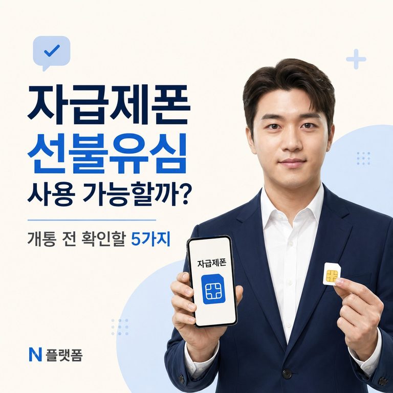 01 자급제폰 선불유심 대표이미지
