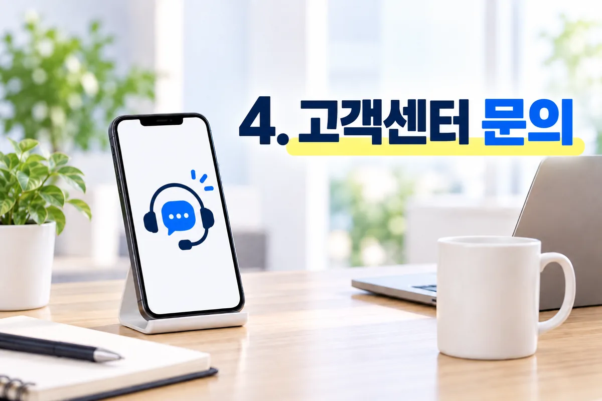 선불폰 요금 충전했는데 사용 안 될 때|결제·충전 반영·회선 상태 확인 선불폰 충전 문제가 계속될 때 고객지원에 문의하는 이미지
