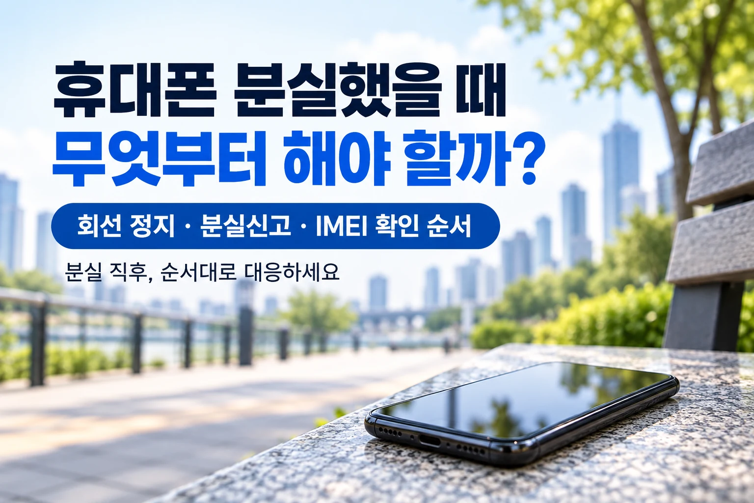 휴대폰 분실했을 때 대처 방법|분실신고·회선 정지·IMEI 확인 휴대폰 분실했을 때 대처 방법|분실신고·회선 정지·IMEI 확인